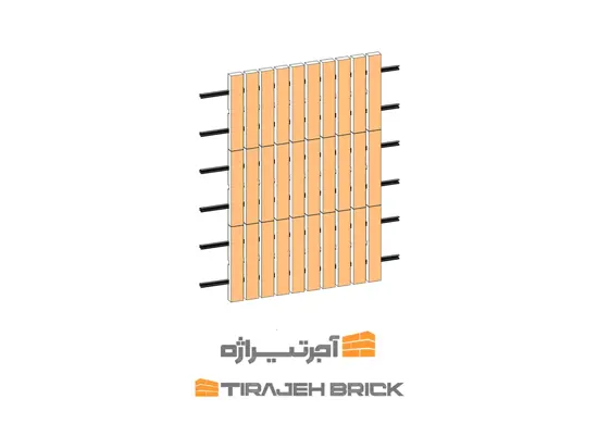 طرح آجر چینی لوور3