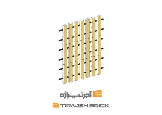 طرح آجر چینی لوور6