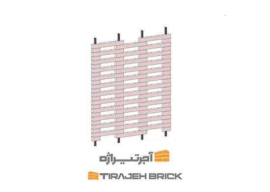 طرح آجر چینی فخرو مدین 6