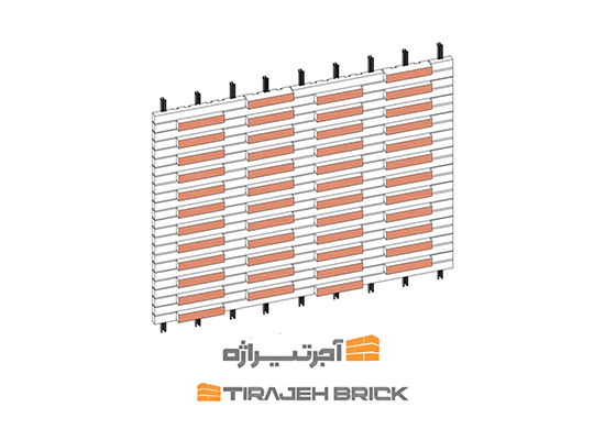 طرح آجر چینی نگینی 2