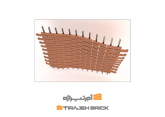 طرح آجر چینی پارامتریک 3